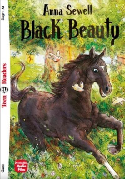 Cover for Anna Sewell · Teen ELI Readers - English: Black Beauty + downloadable audio (Paperback Book) (2021)