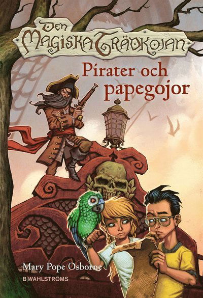 Cover for Mary Pope Osborne · Pirater och papegojor (ePUB) (2013)