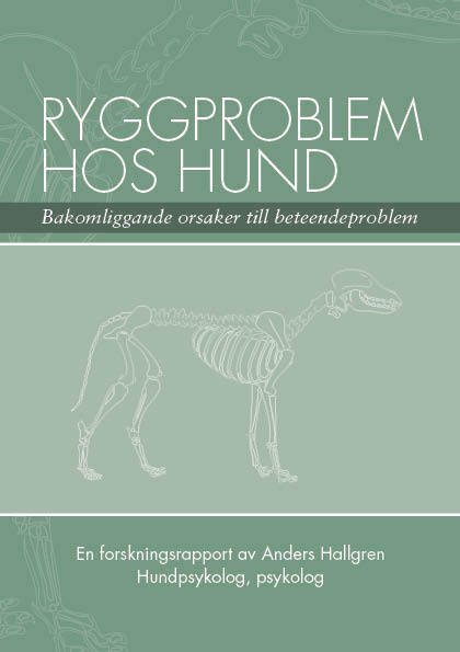 Cover for Anders Hallgren · Ryggproblem hos hund (Bog) (2010)