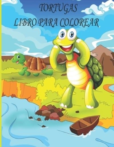 Cover for Ab Draw Publicacion · Tortugas Libro Para Colorear: Libro de colorear para ninos, ninos y ninas, ninos pequenos, hermosas ilustraciones para todas las edades. (Paperback Bog) (2022)