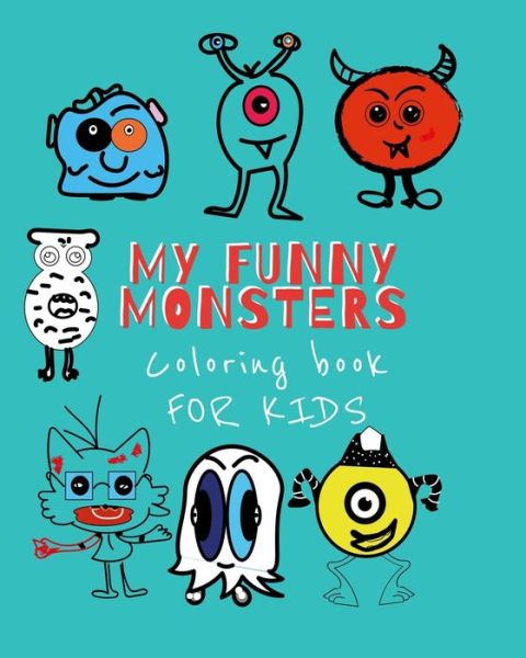 Cover for Sand Pdm Editions · My Funny monsters (Paperback Book) (2021)