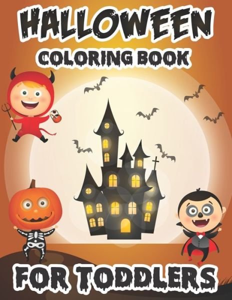 Cover for Blue Zine Publishing · Halloween coloring book for Toddlers (Taschenbuch) (2020)
