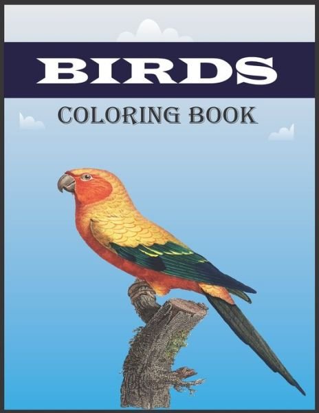 Cover for Farabi Foysal · Birds Coloring Book (Pocketbok) (2021)