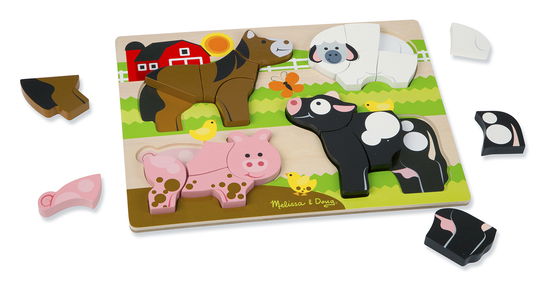 Cover for Melissa And Doug · Vormenpuzzel (N/A)