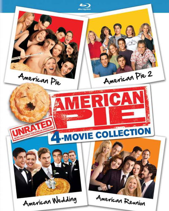 Cover for American Pie Unrated 4-movie Collection (Blu-ray) (2016)