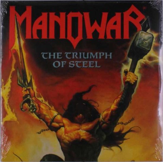 Cover for Manowar · Triumph of Steel (LP) [Coloured edition] (2018)
