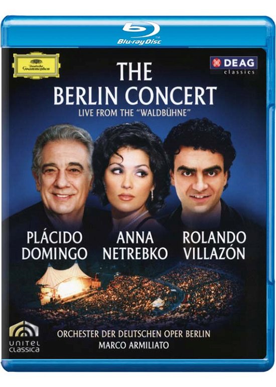 Cover for Domingo / Netrebko / Villazon · Berlin Concert. The (Blu-ray) (2008)