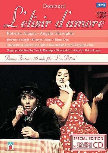 Cover for Donizetti · Donizetti-l Elisis De Amour (DVD) (2005)