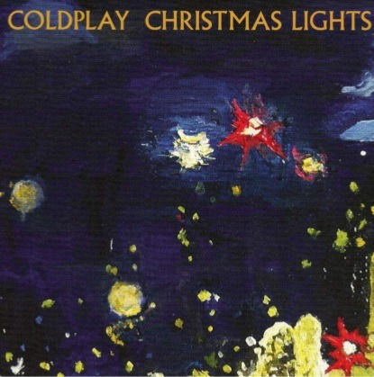 Cover for Coldplay · Christmas Lights (Recycled Black Vinyl) (7&quot;) [Limited edition] (2021)