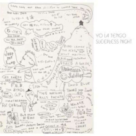 Cover for Yo La Tengo · Sleepless Night EP (One Sided / Etched) (12&quot;) [EP, Vinyl edition] (2020)