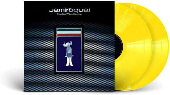 Cover for Jamiroquai · Travelling Without Moving (25th Anniversary Edition) (Yellow Vinyl) (LP) [Yellow Vinyl edition] (2022)