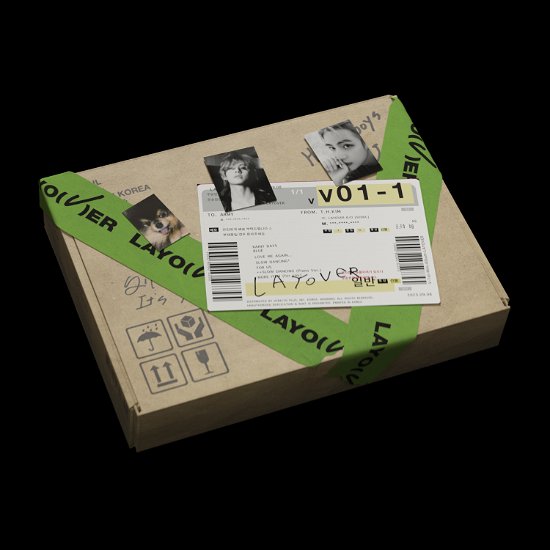 Cover for V (BTS) · V 'layover' (CD + Merch) [Int. Version 1] (2023)