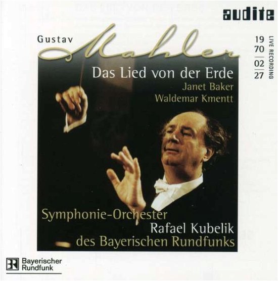 Cover for Mahler / Baker / Kmentt / Kubelik / Brs · Das Lied Von Der Erde (CD) (2002)