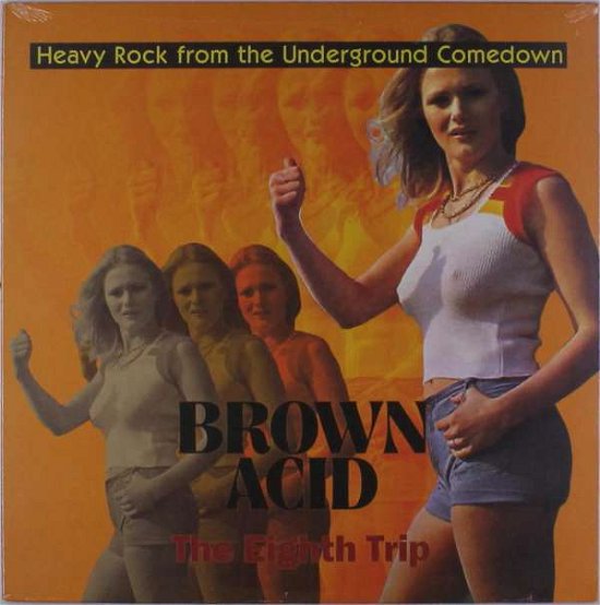 Cover for Brown Acid - the Eighth Trip / Various (LP) (2019)