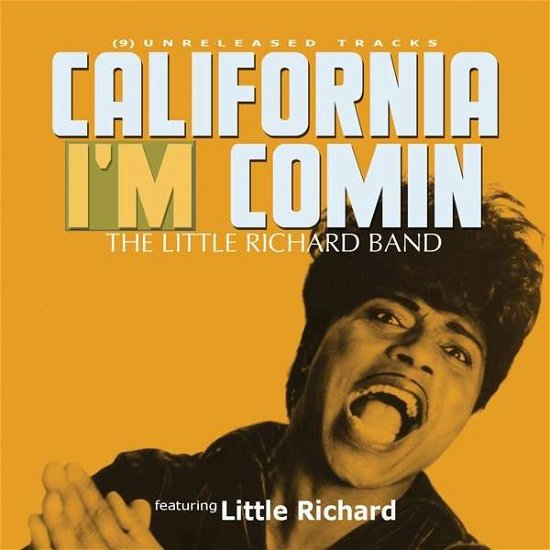 Cover for Little Richard Band (Featuring Little Richard) · California I'm Comin (CD) (2017)