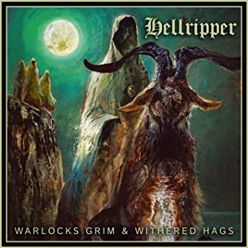 Cover for Hellripper · Warlocks Grim &amp; Withered Hags (Green Vinyl) (LP) (2023)