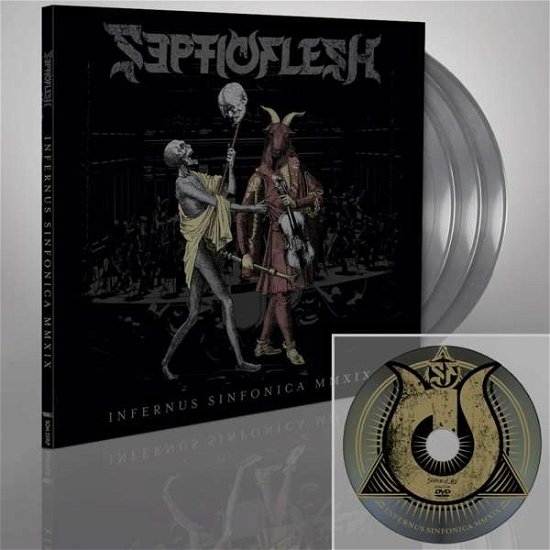 Cover for Septicflesh · Infernus Sinfonica MMXIX (3 LP Silver Vinyl) (LP) [Coloured edition] (2020)