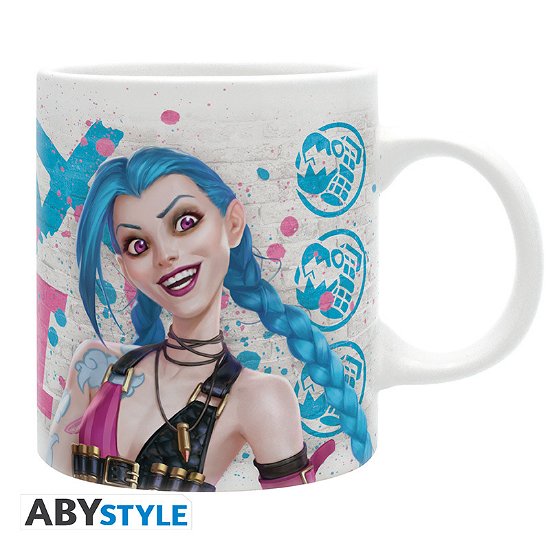Cover for Abystyle · League Of Legends - Mug - 320 Ml - Vi Vs Jinx - Ma (MERCH) (2019)