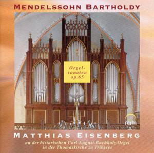 Cover for Matthias Eisenberg · Orgelsonaten Op.65 (CD) (2001)