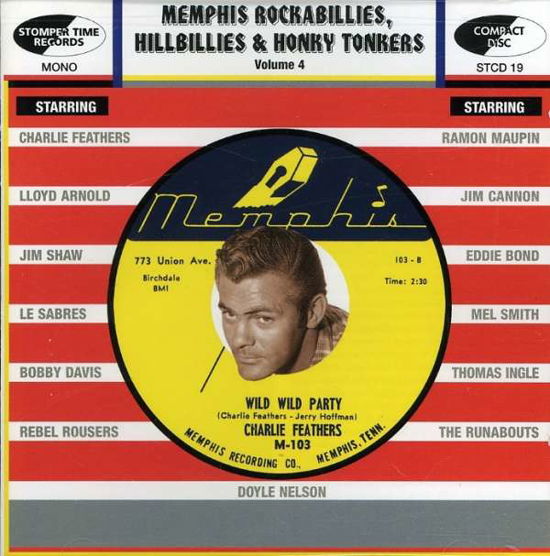 Hillbillies & Honky Tonkers - Vol 4 - Memphis Rockabillies,Hillbillies & Honky Tonkers 4 - Muziek - ACE RECORDS - 5024620111910 - 31 mei 2004