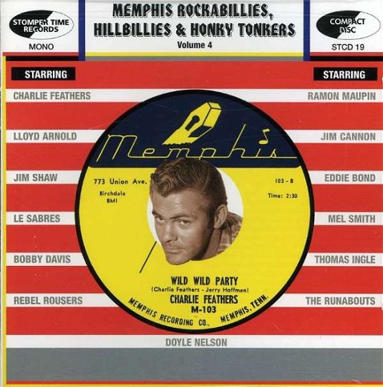 Cover for Hillbillies &amp; Honky Tonkers - Vol 4 (CD) (2004)