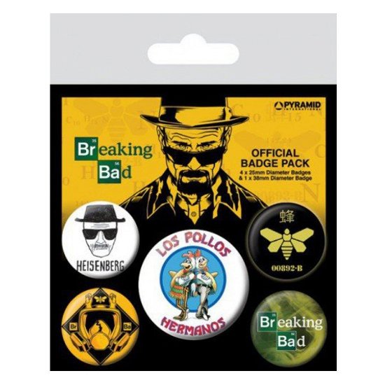 Cover for Breaking Bad · Breaking Bad - Los Pollos Hermanos (Pin Badge Pack) (MERCH)