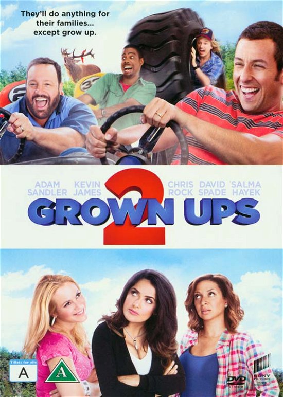 Cover for Grown Ups 2 · Grown Ups 2 - &quot;Nordisk Cover&quot; (DVD) (2014)