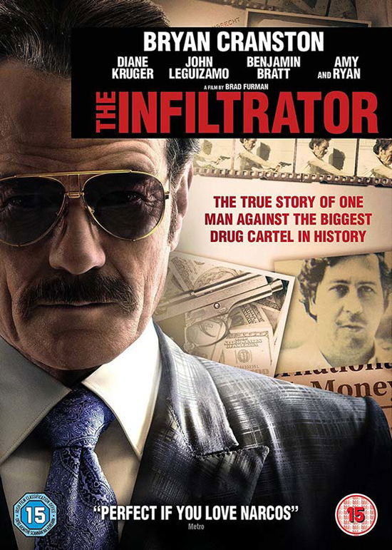 Cover for The Infiltrator (DVD) (2017)