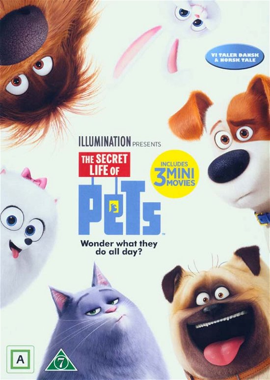 Cover for Secret Life of Pets · Secret Life of Pets DVD (DVD) (2019)