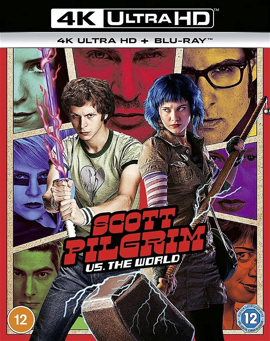 Cover for Scott Pilgrim vs. World Uhd · Scott Pilgrim vs The World (4K UHD Blu-ray) (2021)