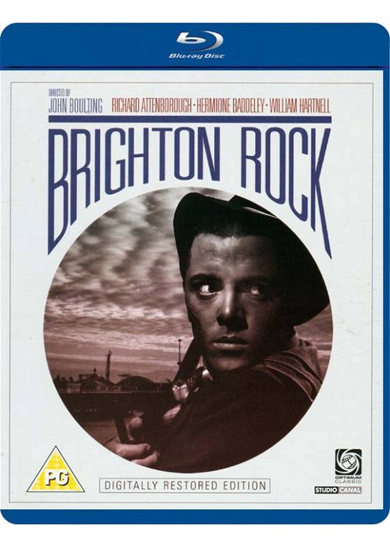 Cover for Brighton Rock BD 1947  Dig Restor · Brighton Rock (1947) (Blu-ray) (2011)