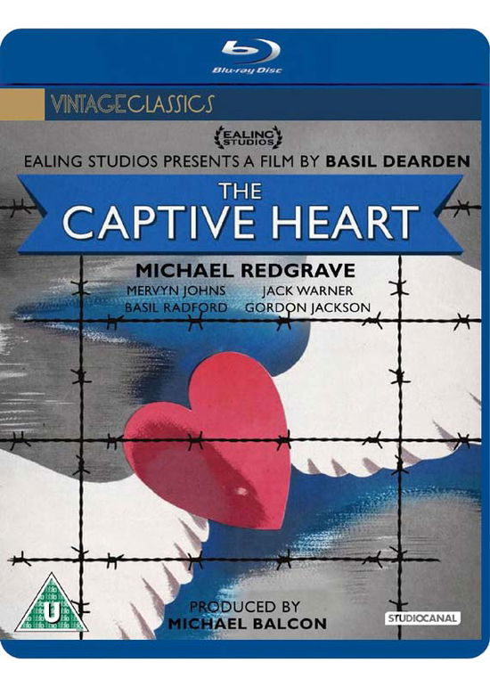 Cover for Fox · The Captive Heart (Blu-Ray) (2016)