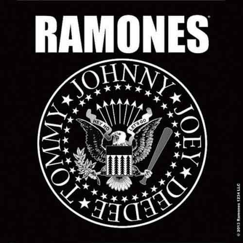 Ramones Single Cork Coaster: Presidential Seal - Ramones - Fanituote - Merch Traffic - 5055295368910 - keskiviikko 17. kesäkuuta 2015