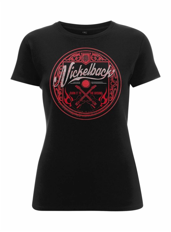 Cover for Nickelback · Pink Logo Circle (T-shirt) [size S] (2016)