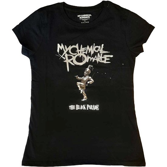 My Chemical Romance Ladies T-Shirt: The Black Parade - My Chemical Romance - Merchandise -  - 5056561031910 - 