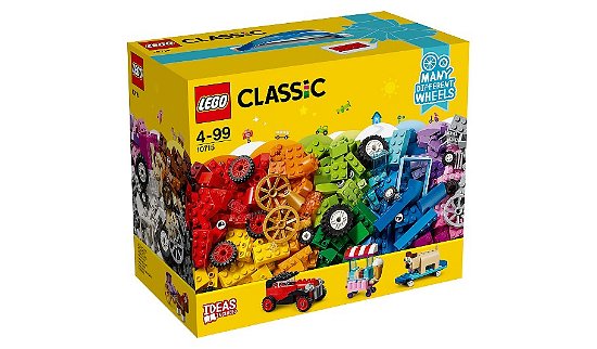 Classic Kreativ-Bauset Fahrzeuge - 442 LEGO® Classic 10715 Kreativ-Bauset Fahrzeuge - Merchandise - Lego - 5702016111910 - 31. august 2018