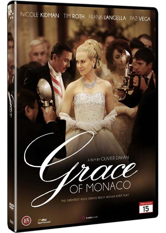Cover for Nicole Kidman / Tim Roth / Frank Langella / Paz Vega · Grace of Monaco (DVD) (2014)