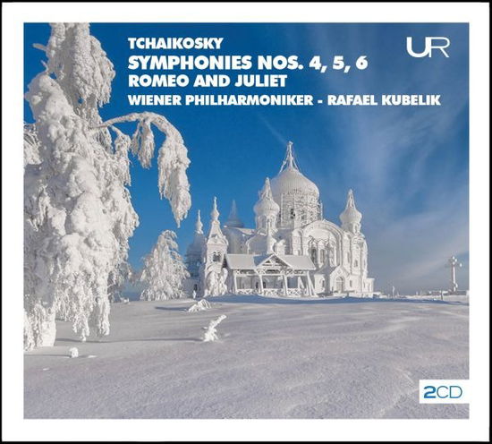 Cover for Tchaikovsky / Kubelik / Wiener Philharmoniker · Symphonies 4 5 &amp; 6 (CD) (2021)
