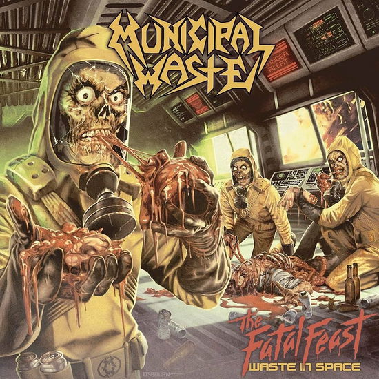 Cover for Municipal Waste · Fatal Feast (LP) [Limited Magenta with Purple &amp; White Splatter edition] (2024)