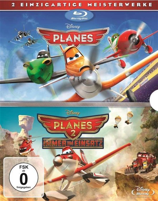 Cover for Disney · Planes 1/2.2blu-r.bgh0030804 (DVD) (2014)