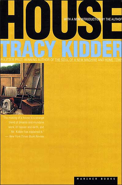 Cover for Tracy Kidder · House (Taschenbuch) [1st Mariner Books Ed edition] (2022)