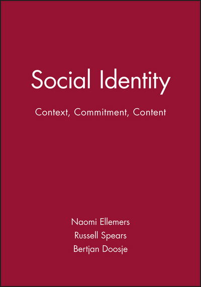 Cover for N Ellemers · Social Identity: Context, Commitment, Content (Taschenbuch) (1999)