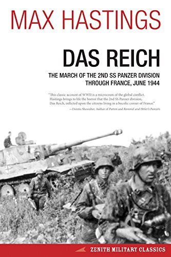 Cover for Max Hastings · Das Reich: the March of the 2nd Ss Panzer Division Through France, June 1944 (Zenith Military Classics) (Pocketbok) (2013)