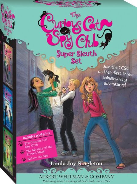 Cover for Linda Joy Singleton · The Curious Cat Spy Club Boxed Set #1-3 (Paperback Book) (2017)