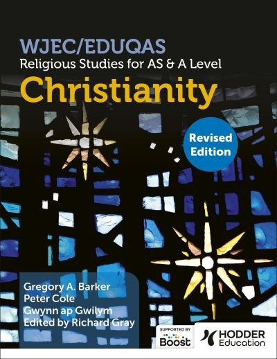 Cover for WJEC / Eduqas Religious Studies for A Level &amp; AS -Christianity Revised (Paperback Book) (2024)