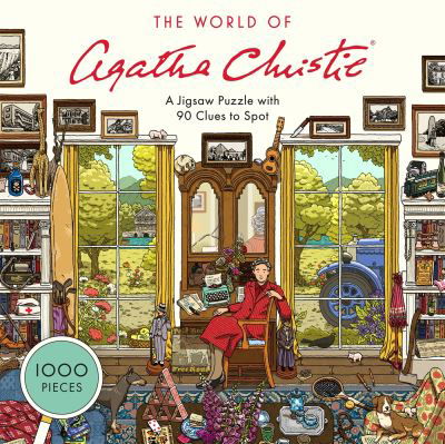 Cover for Agatha Christie Ltd · The World of Agatha Christie: 1000-piece Jigsaw: 1000-piece jigsaw with 90 clues to spot: The perfect family gift for fans of Agatha Christie (SPIEL) (2022)