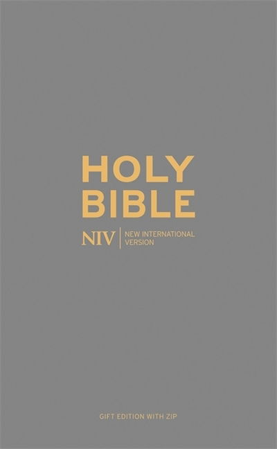 Cover for New International Version · NIV Pocket Charcoal Soft-tone Bible with Zip - New International Version (Paperback Book) (2011)