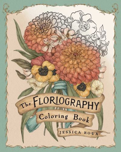 Cover for Jessica Roux · Floriography Coloring Book (Pocketbok) (2024)