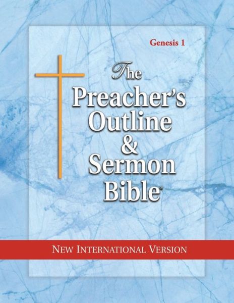 Cover for Preacher's Outline &amp; Sermon Bible-NIV-Genesis I (Paperback Book) (2019)