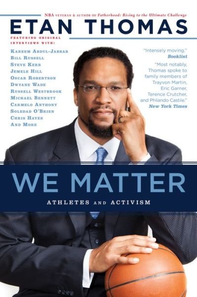Cover for Etan Thomas · We Matter: Athletes and Activism (Paperback Book) (2018)